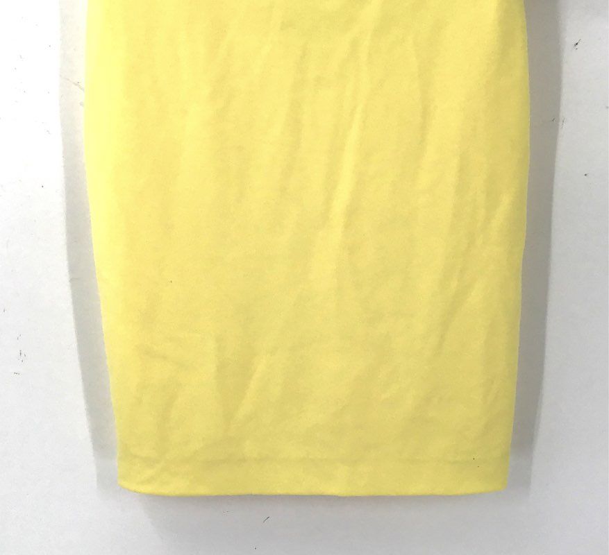 NWT Tommy Hilfiger Women's Yellow Sheath Dress - Size 4