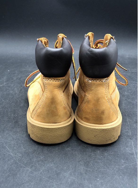Timberland Boys Tan Combat Boots - Size 4