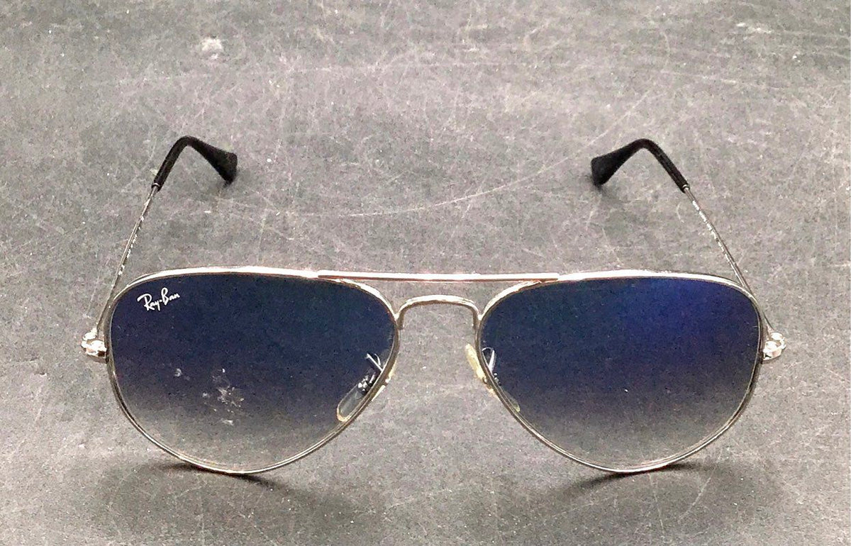Ray-Ban Men's Blue Aviator Sunglasses