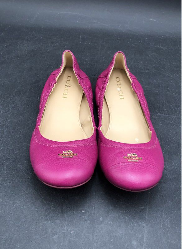 Coach Women's Camilla Pink Ballet Flats - Size 9.5B