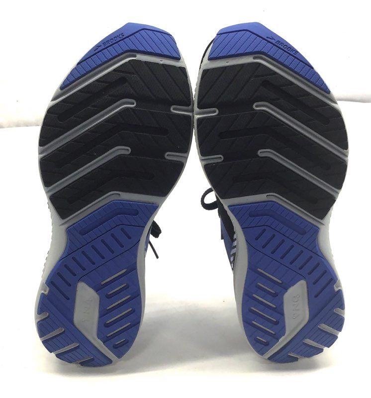 Brooks Launch GTS 9 Black Blue Running Shoes Men's Size 8.5 D