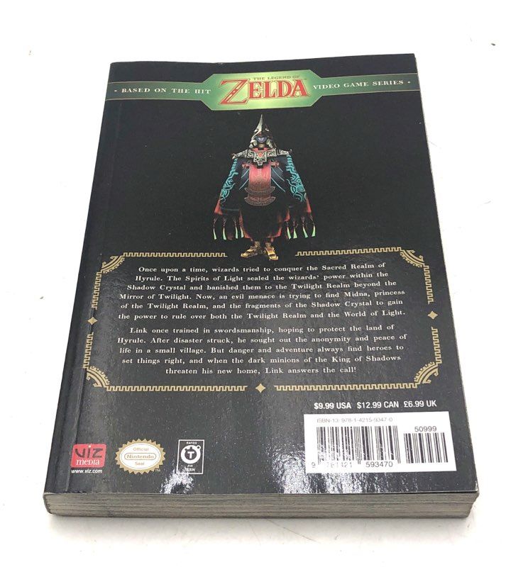 The Legend of Zelda Manga Lot 3 Books Twilight Princess 1 2 Legendary Edition