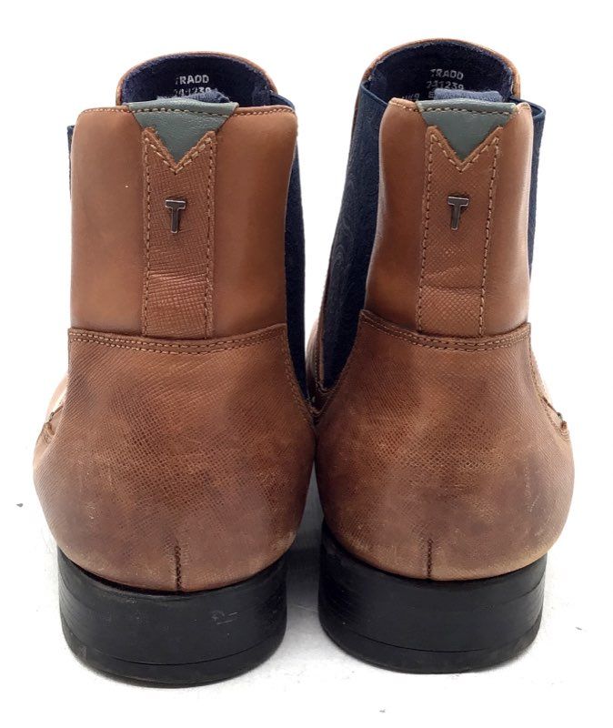 Ted Baker London Men's Brown Chelsea Boots - Size 10