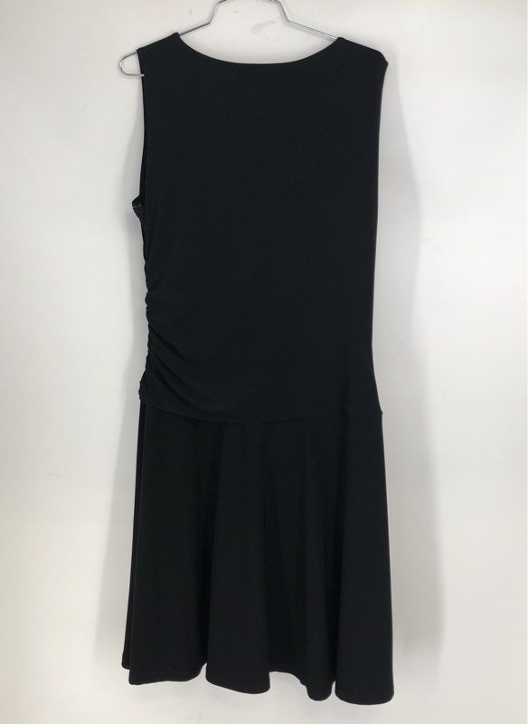 NWT Lauren Ralph Lauren Women's Black Sheath Dress - Size 16