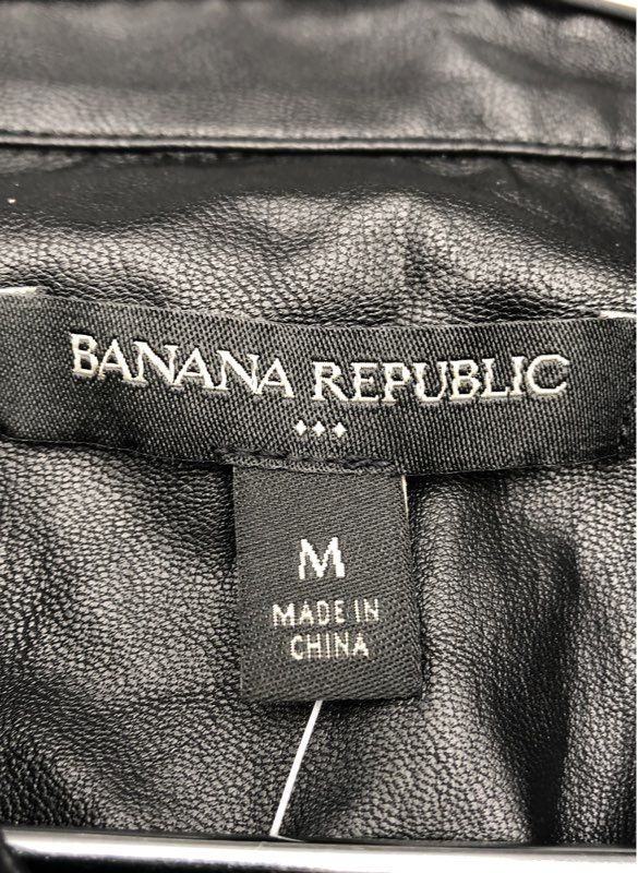 NWT Banana Republic Men's Black Shirt Jacket - Size M