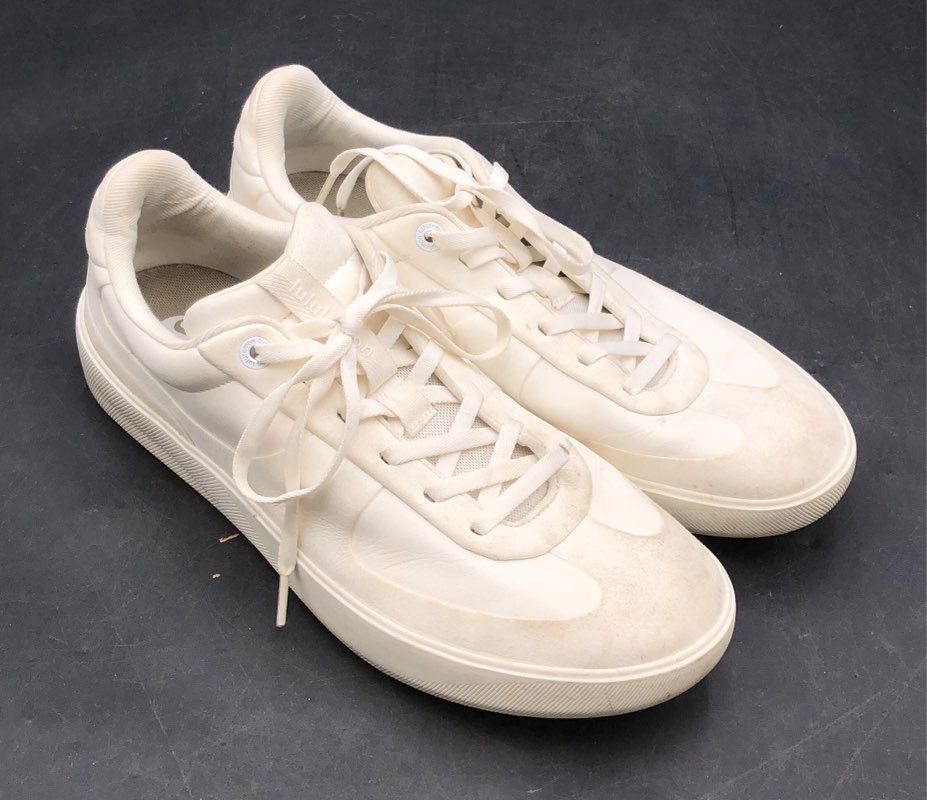 lululemon Men's Cityverse Sneaker White White White Low Top Size 12