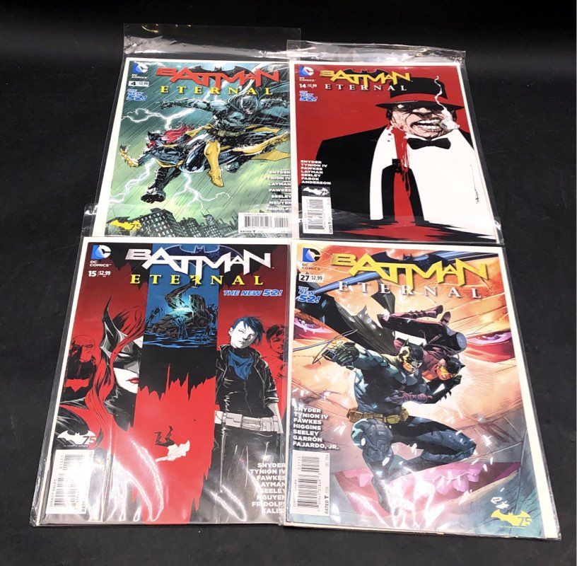 Batman Eternal & Robin 20 Comic Book Lot Marvel DC 2014-2016 New 52