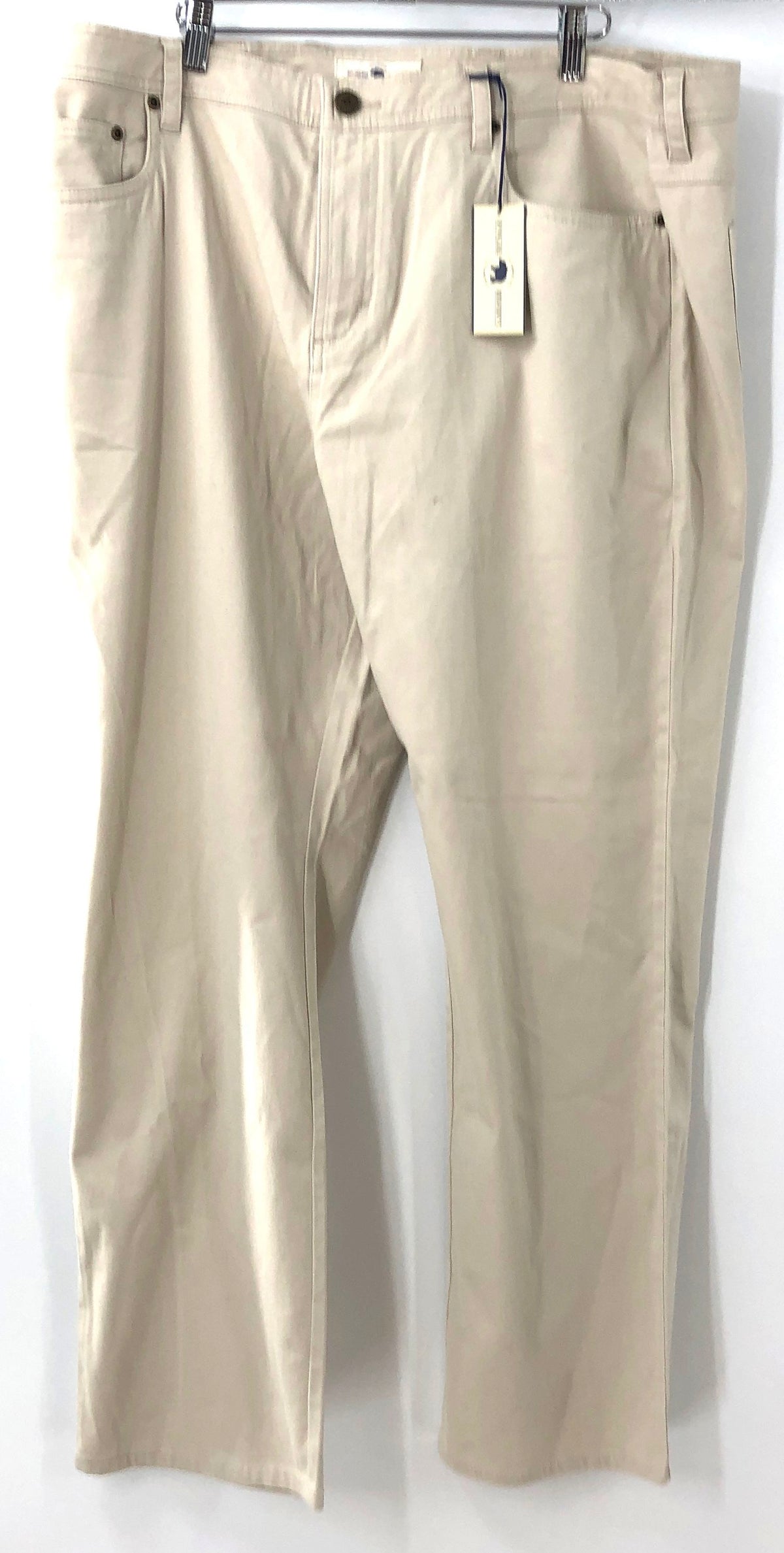 Onward Reserve Men's NWT Five Pocket Stretch Pants Stone Sz 40x30