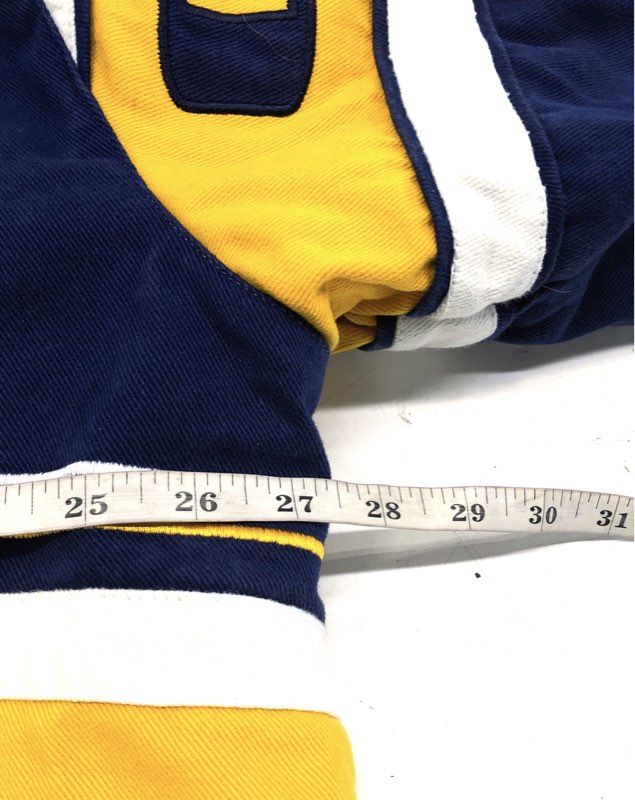 Vintage UC Berkeley Cal Bears Varsity Jacket Franchise Club Blue Gold Sz XL