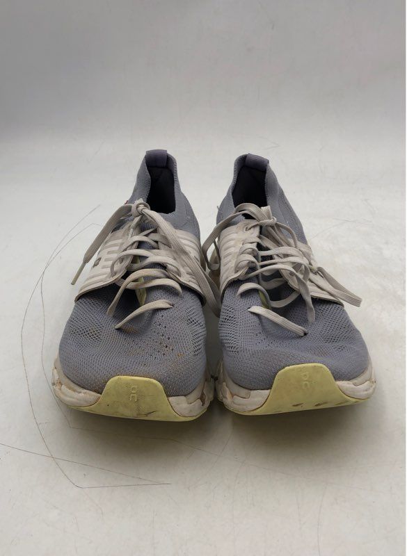 On Cloud Women&#39;s Gray Low-Top Lace-Up Athletic Shoes - Size 9