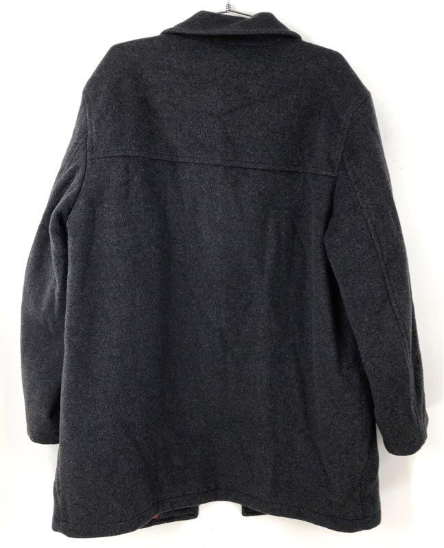 Daniel Cremieux Men's Black Overcoat - Size L