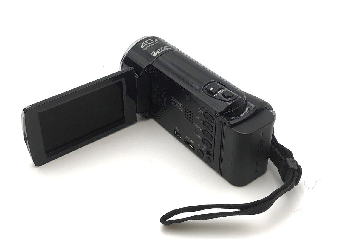 JVC GZ-E10BU Everio Full HD Camcorder 40x Zoom With Case & Charger