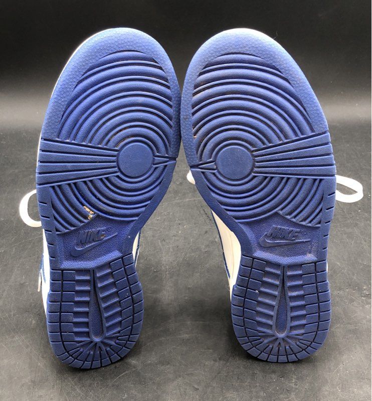Nike Dunk Low Athletic Department University Blue White Sneakers Size 8.5