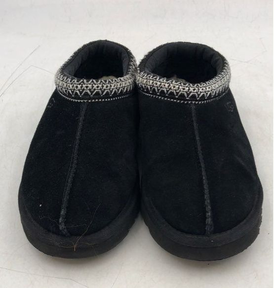 UGG Men&#39;s Black Slip-On Slippers - Size 5