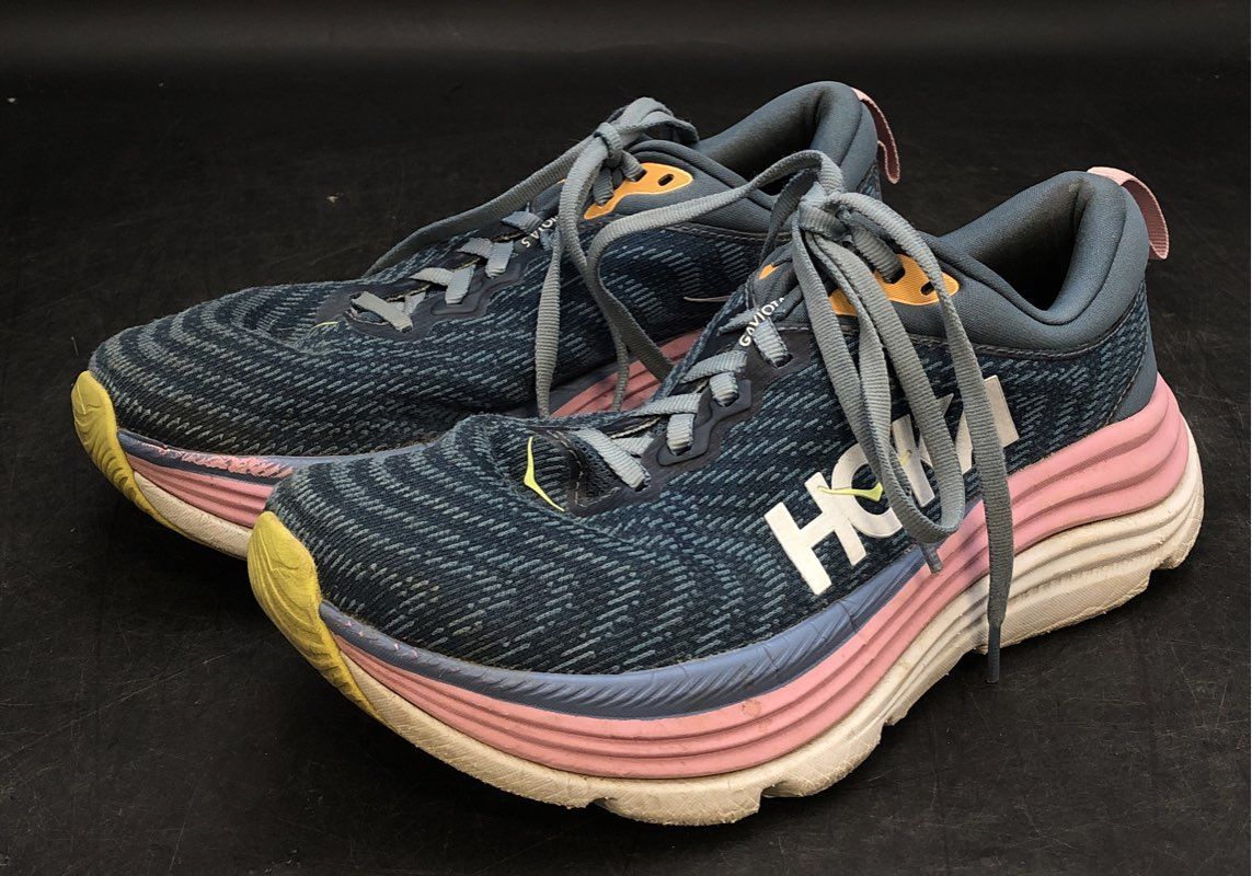 Hoka One One Women's Gaviota 5 Blue Athletic Shoes - Size 7B