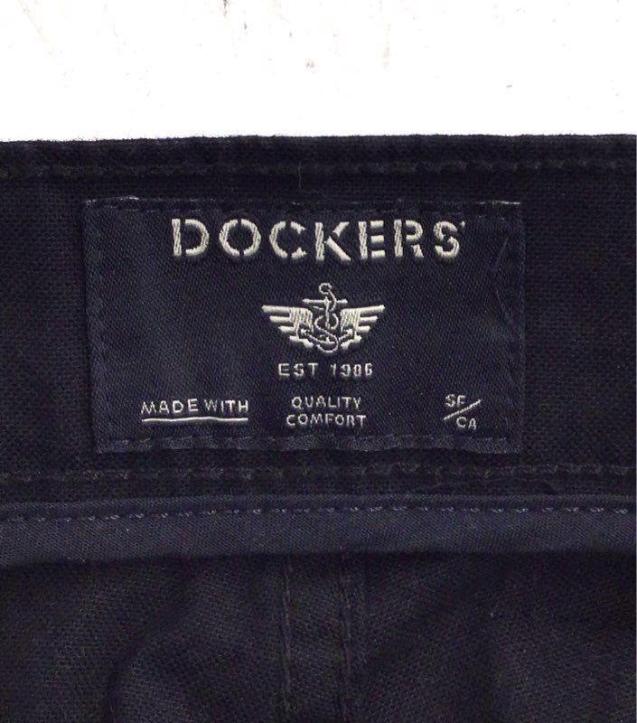 NWT Dockers Men's Black Straight Jeans - Size 36x30
