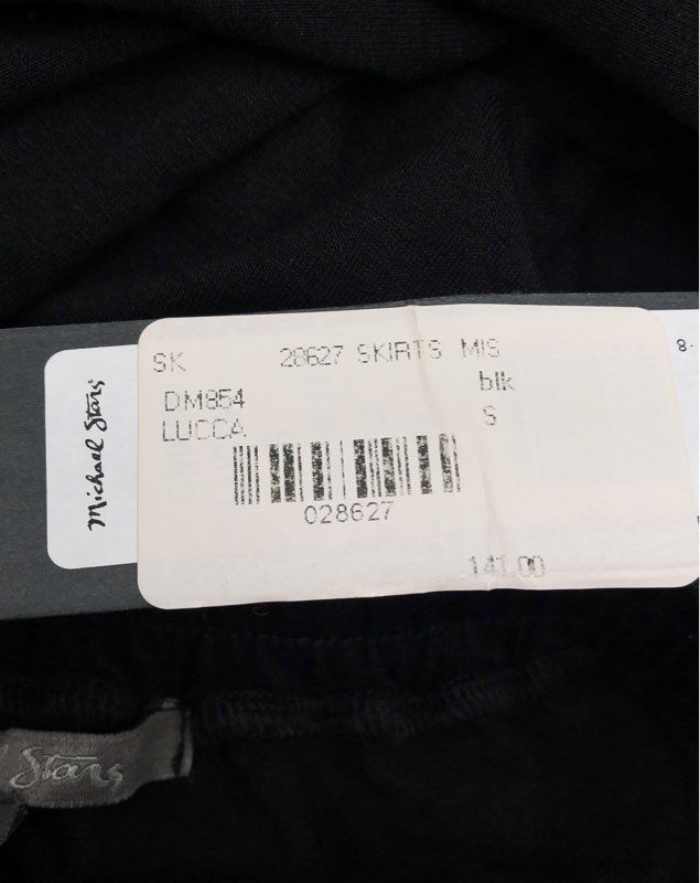 NWT Michael Stars Women's Black Maxi Skirt - Size S