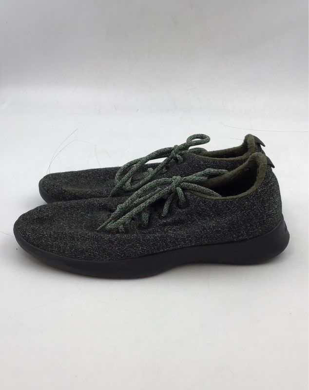 Allbirds Men&#39;s Wool Runners Black Lace-Up Low-Top Athletic Shoes - Size 10