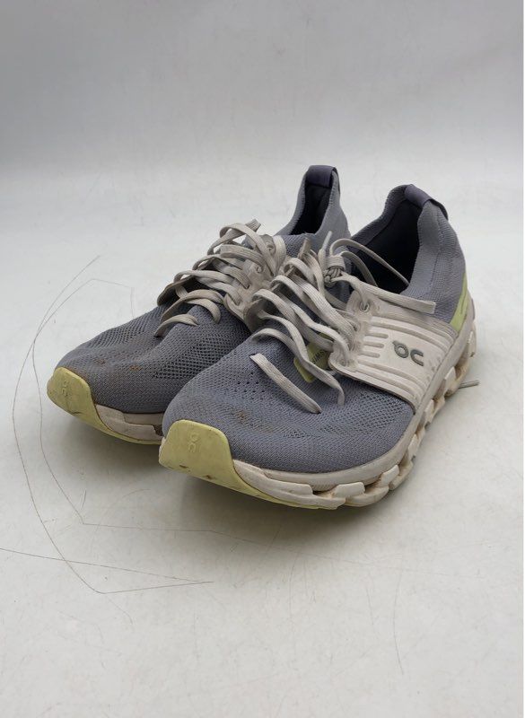 On Cloud Women&#39;s Gray Low-Top Lace-Up Athletic Shoes - Size 9