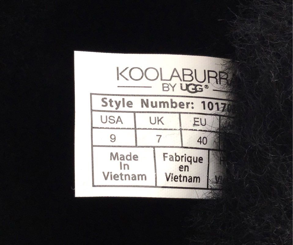 Koolaburra by Ugg Koola Tall Black Suede Winter Boots Women's Size 9
