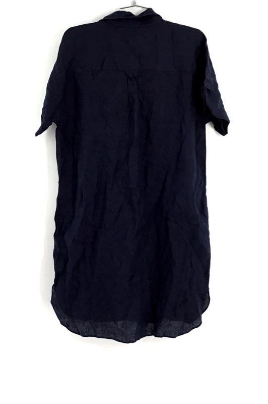 NWT J. Crew Women&#39;s Navy Blue Shirt Dress - Size M