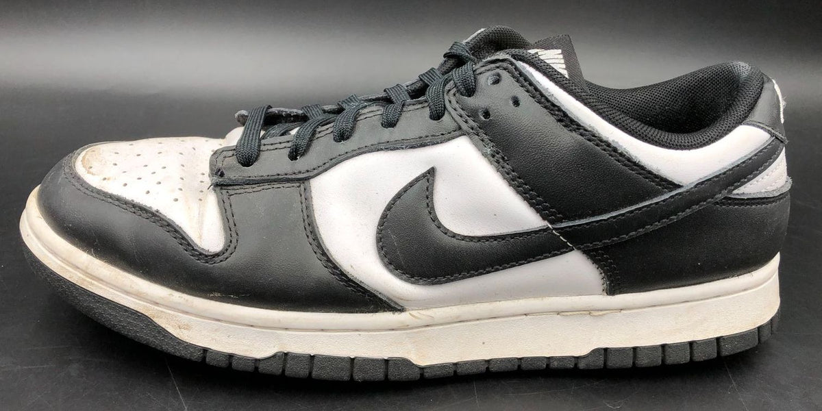 Nike Dunk Low &#39;Panda&#39; Men&#39;s Black/White Basketball Sneakers - Size 10 (+COA)