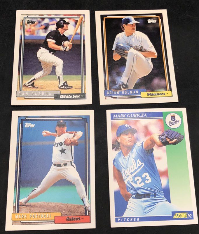 11.5 Lbs. Lot Of Topps Fleer Baseball MLB Cards. Medium Box, Unsorted