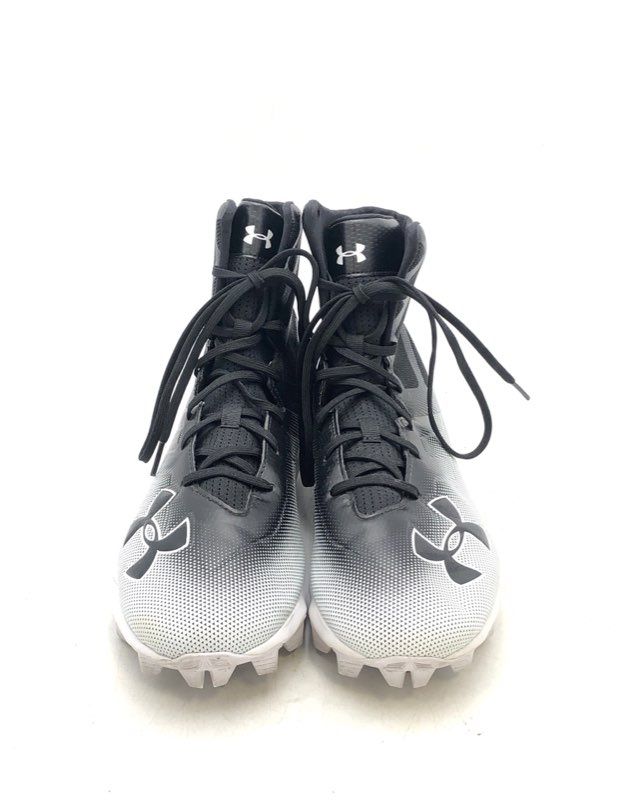 Under Armour Men&#39;s Black White Highlight RM Football Cleats - Size 11