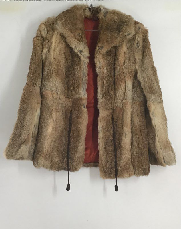 Women&#39;s Brown Fur Jacket - Size Medium