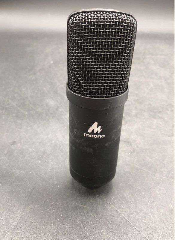 Maono Black Plug & Play Computer Cardioid USB Microphone