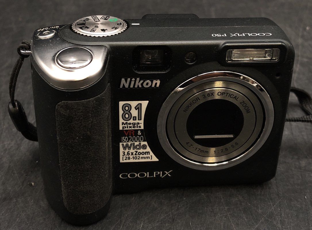 Nikon Coolpix P50 8.1MP Compact Digital Camera