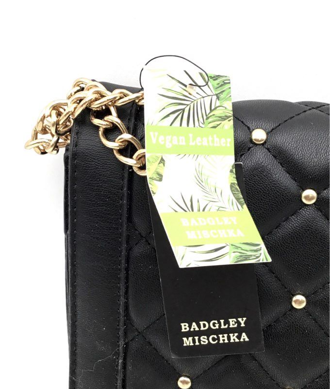 NWT Badgley Mischka Black Crossbody Bag