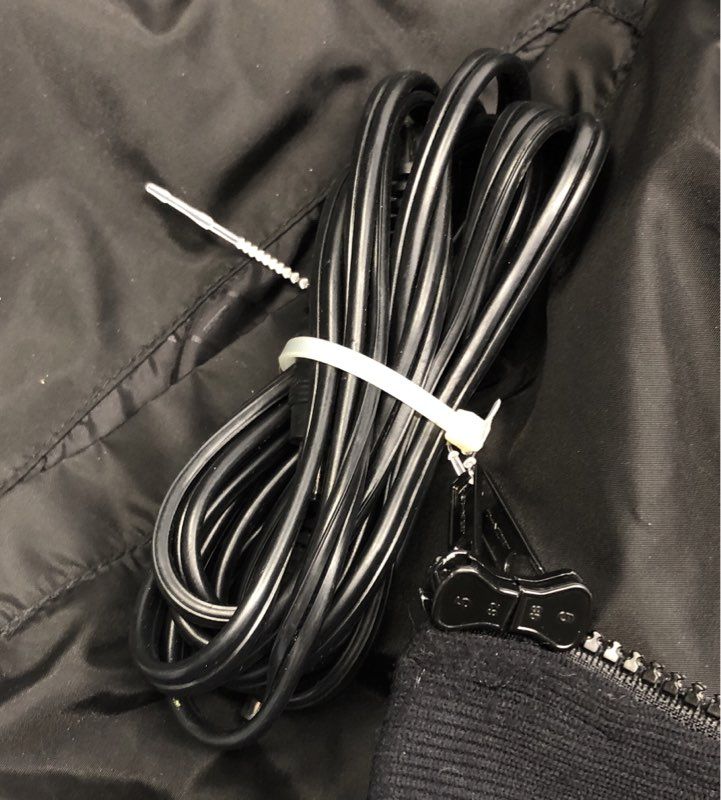 Gerbing Men's Black Heated Motorcycle Jacket Liner Full Zip Bomber Sz 48