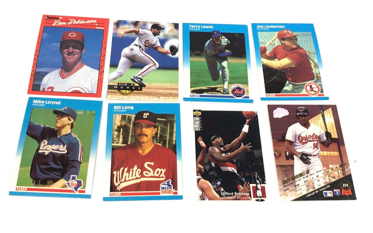 Sports Card Lot 1980s-90s Topps Donruss Fleer Upper Deck See Photos