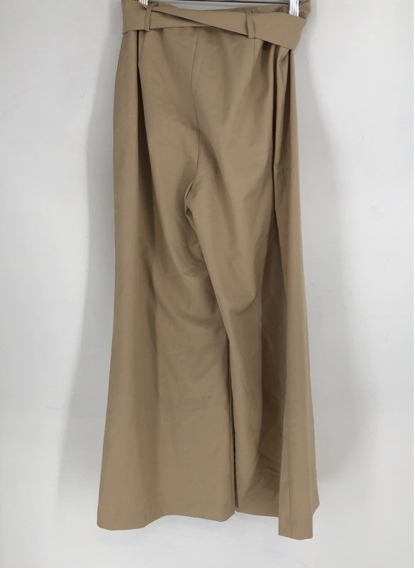 NWT Antonio Melani Women's Tan Wide-Leg Trouser Pant - Size 4