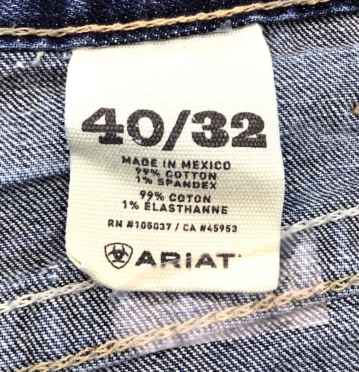 Ariat M4 Low-Rise Straight Jeans - Size 40/32