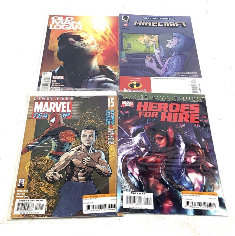 Comic Book Lot Marvel Mixed Bronze Age to Modern Superhero Approximately 40