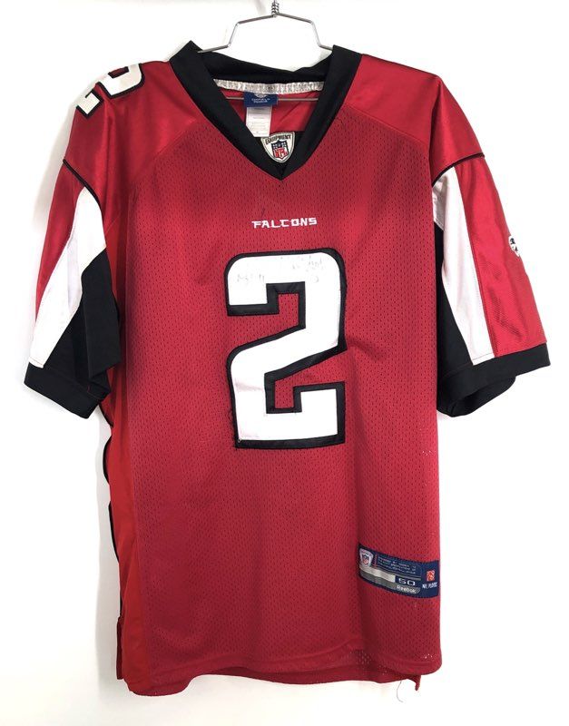 Reebok Men's Atlanta Falcons Matt Ryan #2 NFL Football Jersey Red Sz 50 Signed