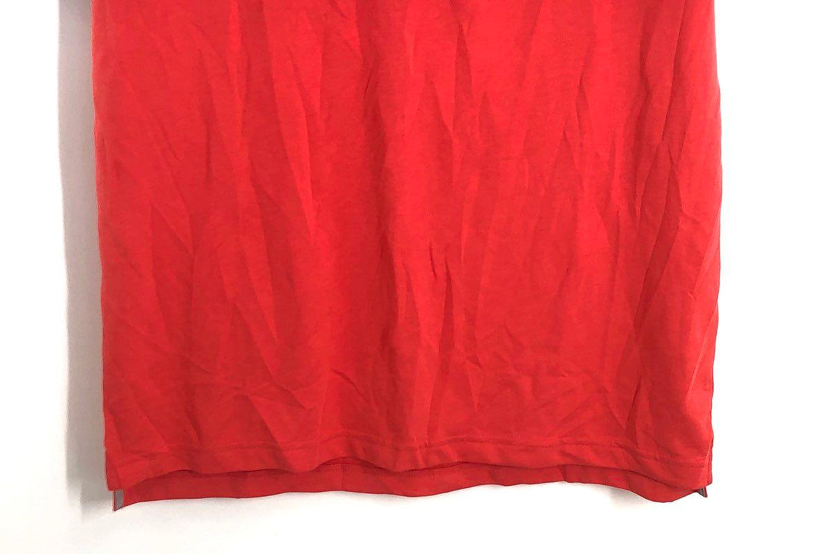 Nike Men's Golf Dri-FIT Colorblock Polo Shirt Red Black NWT Size L
