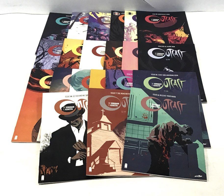Outcast by Kirkman & Azaceta 20 Comic Lot Image Skybound Horror Series