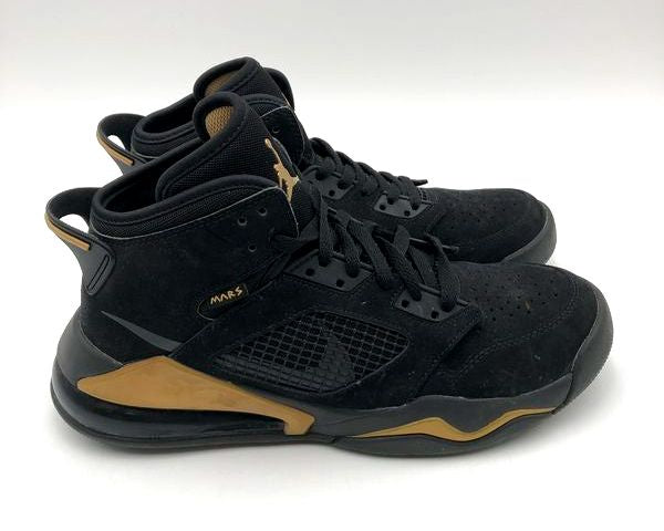 Nike Air Jordan Men's Black\Gold 'Mars 270C' Sneakers-Size: 9 (+COA)