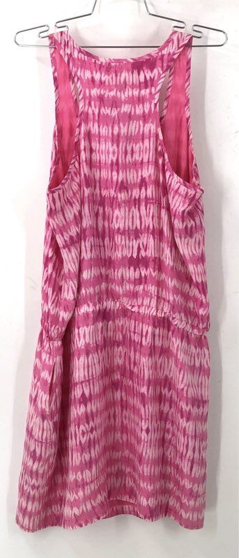 NWT Michael Kors Women's Garden Pink Silk Tank Dress - Size XL
