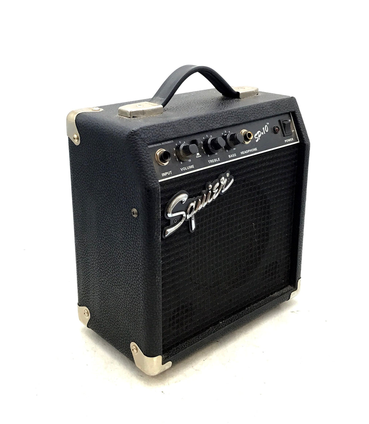 Fender Squier SP 10 Black Portable Electric Guitar Amplifier