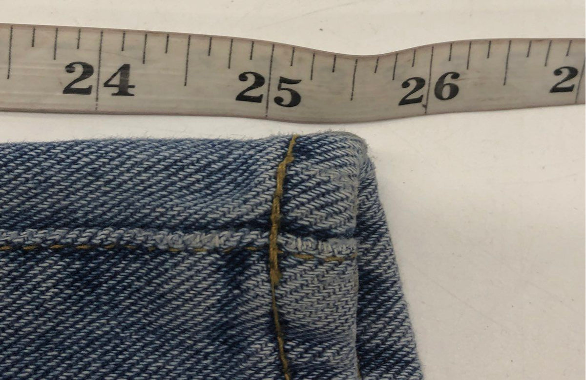 PacSun Women's Blue High Rise 100% Cotton Medium Wash Tapered Leg Jeans