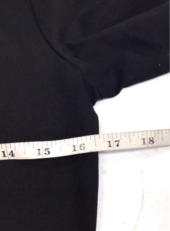 Buffalo David Bitton Women's Black Luxe Ponte Dress 3/4 Sleeve Pockets Sz XS NWT