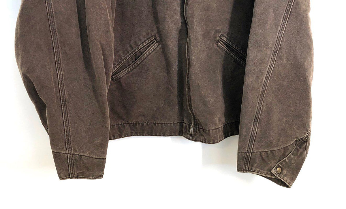 Vintage 2003 Carhartt J97 CHT Detroit Jacket Blanket Lined Made in USA Sz 5XL