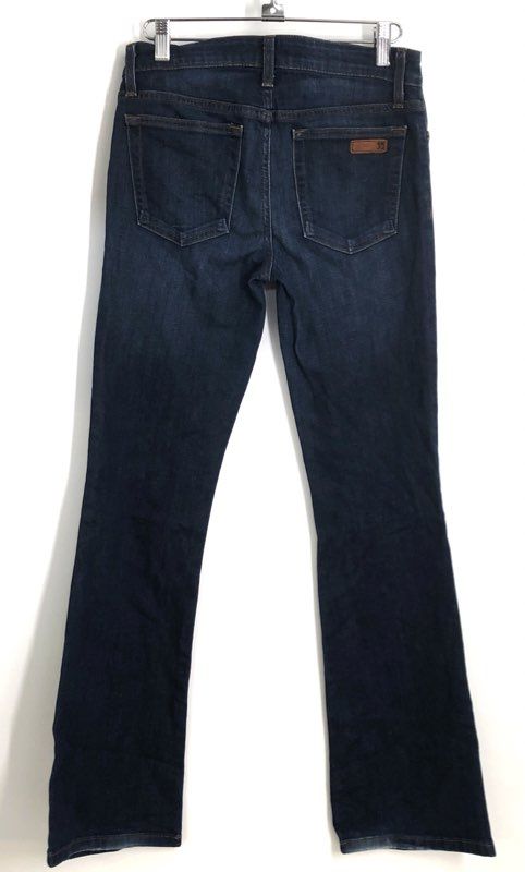 Joe's Jeans Women's Dark Wash Blue Petite Bootcut Stretch Denim Jeans Sz 26