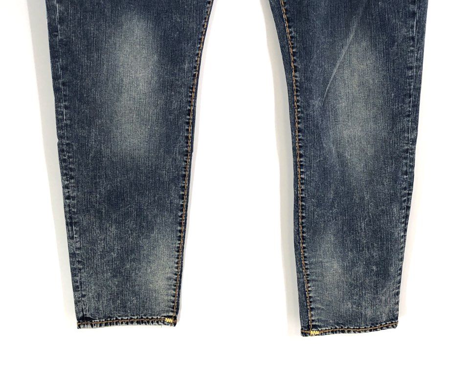 True Religion Men's Rocco Flap Super T Relaxed Skinny Jeans Med Wash NWT 42x32