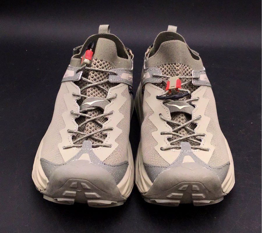 Hoka One One Women's Hopara 2 Tan Gray Athletic Shoes - Size 7B