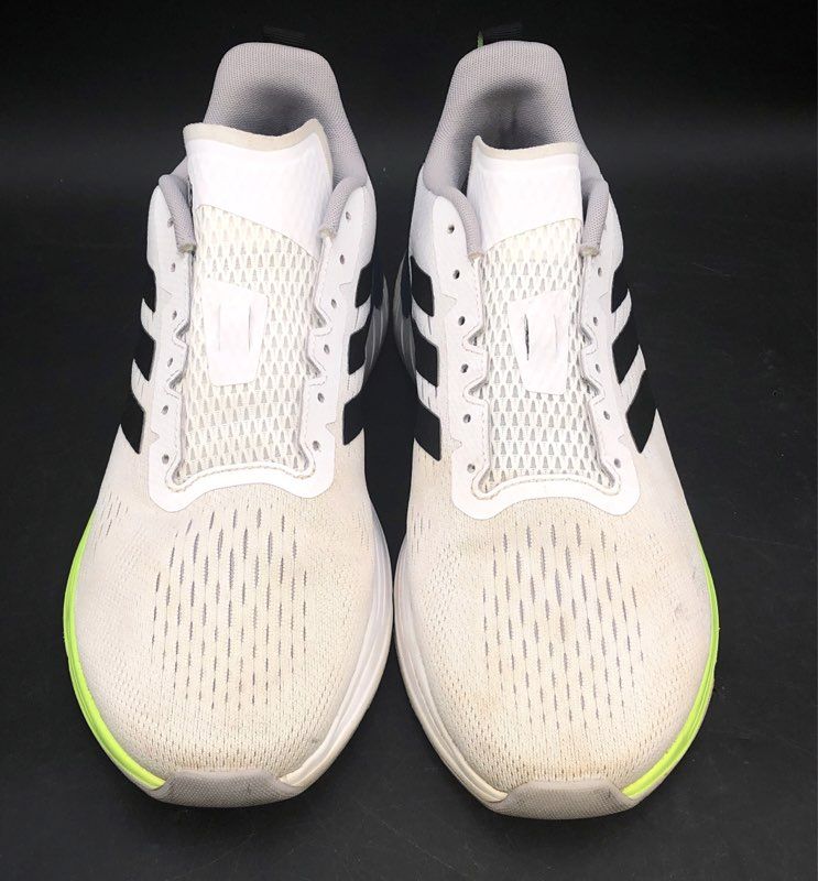 Adidas Response Super White Black Solar Yellow Running Shoes Men's Size 10